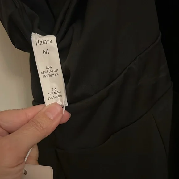 Halara Breezeful™ Backless Side Pocket Wide Leg Slip Jumpsuit Size Medium NWT - Picture 8 of 8